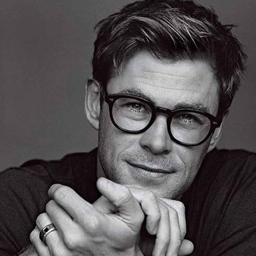 Flat mirror myopia glasses frame